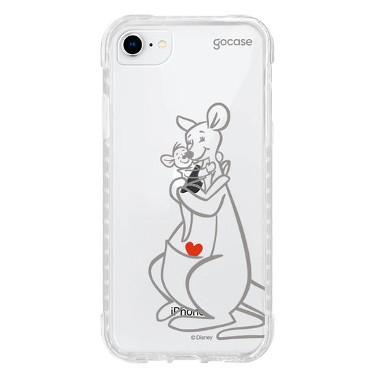 Capinha para celular Ursinho Pooh - Love You Mom!