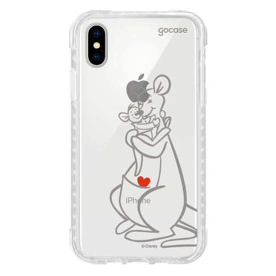 Capinha para celular Ursinho Pooh - Love You Mom!