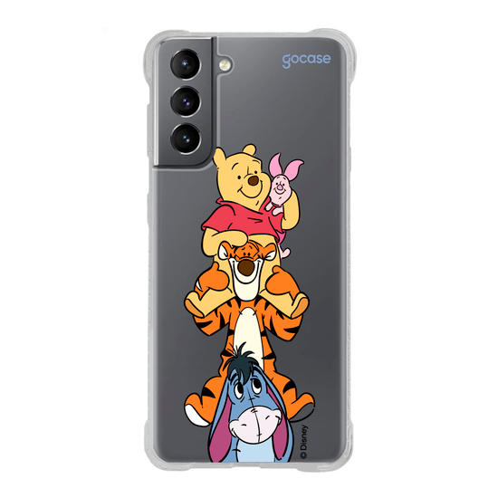 Capinha para celular Ursinho Pooh - Pile-up