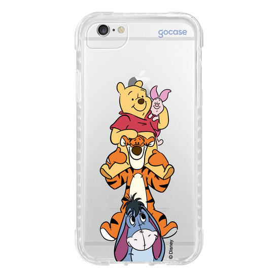 Capinha para celular Ursinho Pooh - Pile-up
