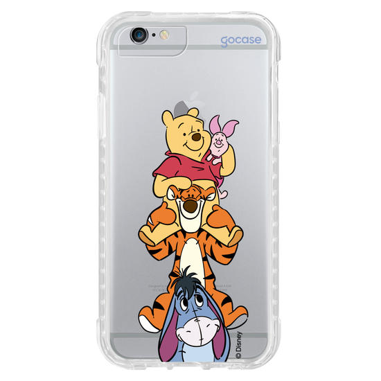 Capinha para celular Ursinho Pooh - Pile-up