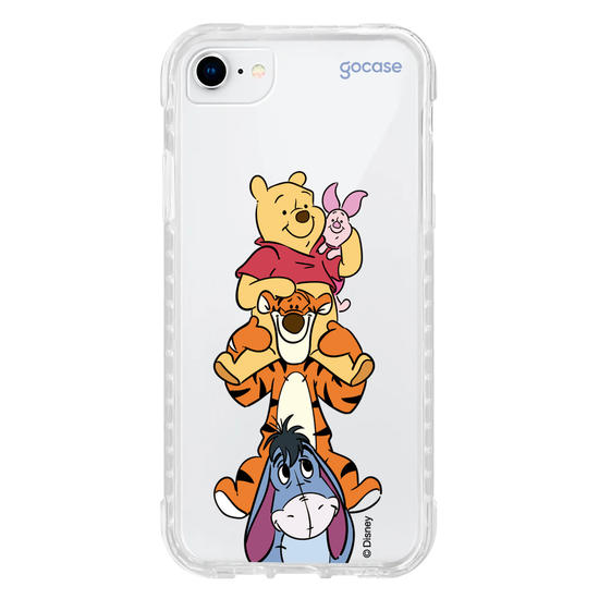 Capinha para celular Ursinho Pooh - Pile-up
