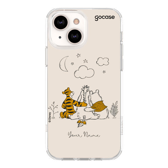 Ursinho Pooh - Pooh e Amigos Line Art Phone Case