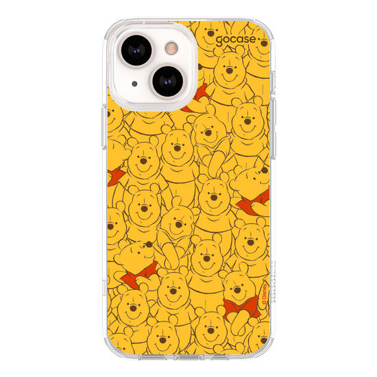 Capinha para celular Ursinho Pooh - Pooh Lineart Mix