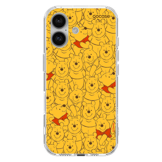 Capinha para celular Ursinho Pooh - Pooh Lineart Mix