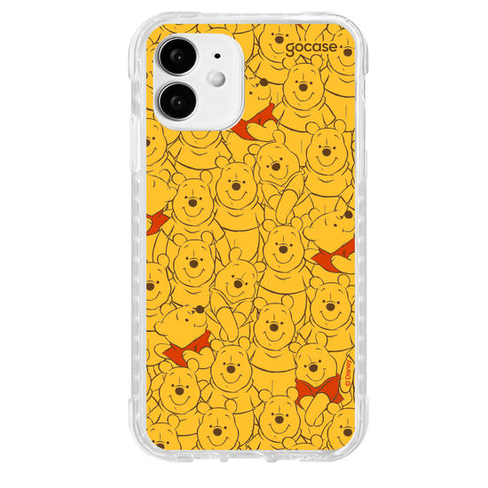 Capinha para celular Ursinho Pooh - Pooh Lineart Mix