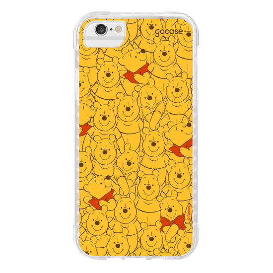 Capinha para celular Ursinho Pooh - Pooh Lineart Mix