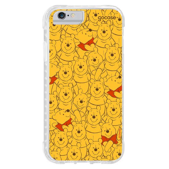 Capinha para celular Ursinho Pooh - Pooh Lineart Mix