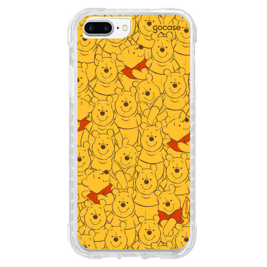 Capinha para celular Ursinho Pooh - Pooh Lineart Mix
