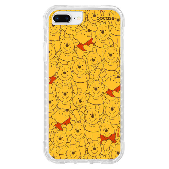 Capinha para celular Ursinho Pooh - Pooh Lineart Mix