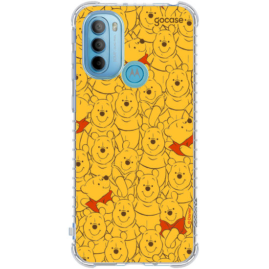 Capinha para celular Ursinho Pooh - Pooh Lineart Mix