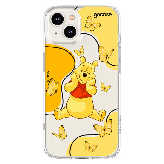Capinha para celular Ursinho Pooh - Pooh Butterfly