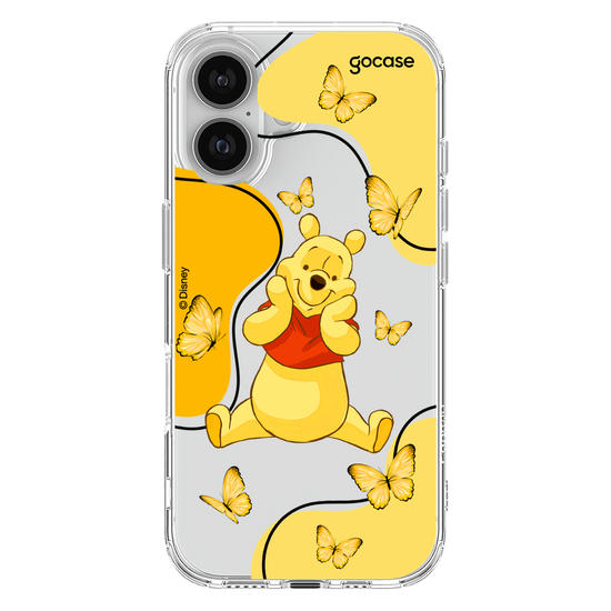Capinha para celular Ursinho Pooh - Pooh Butterfly