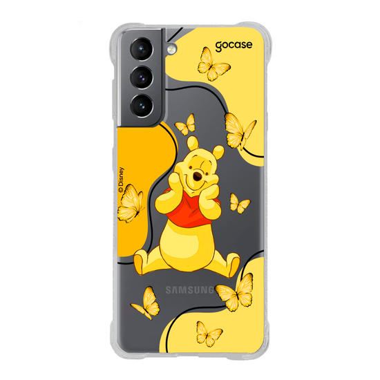 Capinha para celular Ursinho Pooh - Pooh Butterfly