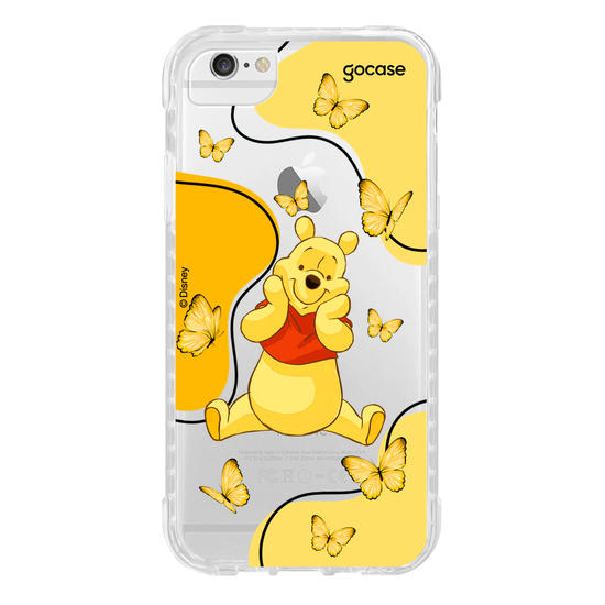 Capinha para celular Ursinho Pooh - Pooh Butterfly