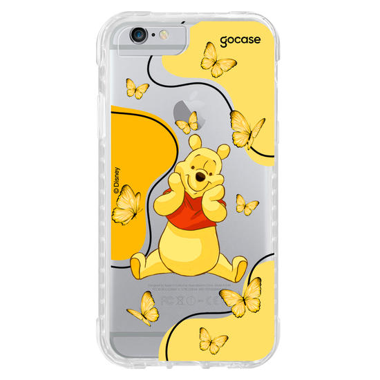 Capinha para celular Ursinho Pooh - Pooh Butterfly
