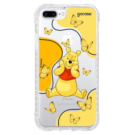 Capinha para celular Ursinho Pooh - Pooh Butterfly