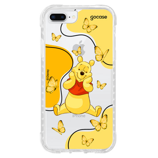 Capinha para celular Ursinho Pooh - Pooh Butterfly