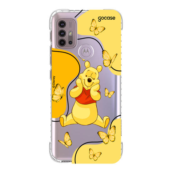 Capinha para celular Ursinho Pooh - Pooh Butterfly