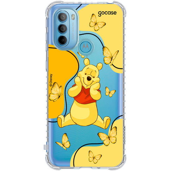 Capinha para celular Ursinho Pooh - Pooh Butterfly