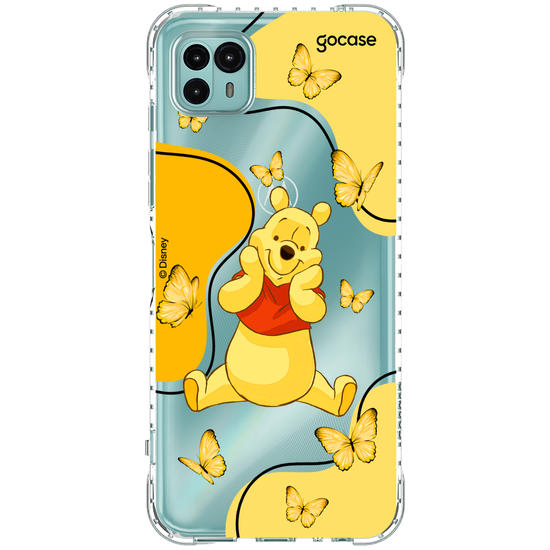 Capinha para celular Ursinho Pooh - Pooh Butterfly