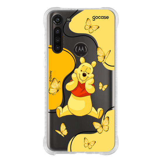 Capinha para celular Ursinho Pooh - Pooh Butterfly