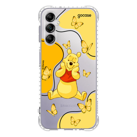 Capinha para celular Ursinho Pooh - Pooh Butterfly
