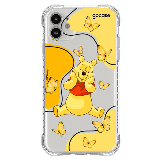 Capinha para celular Ursinho Pooh - Pooh Butterfly