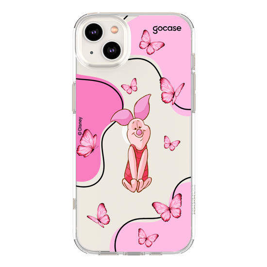Capinha para celular Ursinho Pooh - Leitão Butterfly