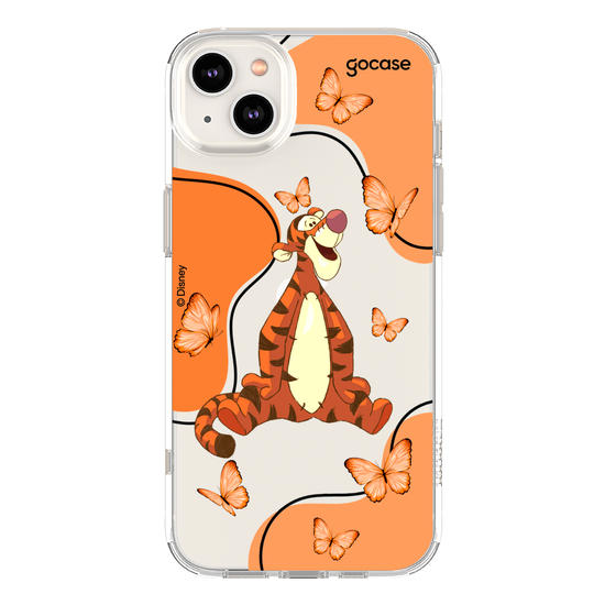 Capinha para celular Ursinho Pooh - Tigrão Butterfly