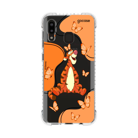 Capinha para celular Ursinho Pooh - Tigrão Butterfly