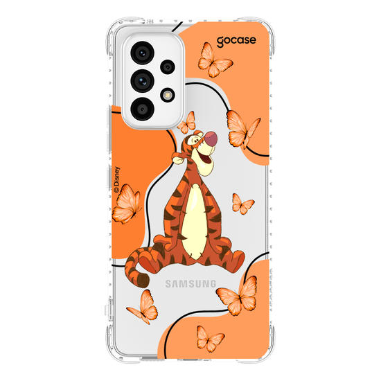 Capinha para celular Ursinho Pooh - Tigrão Butterfly