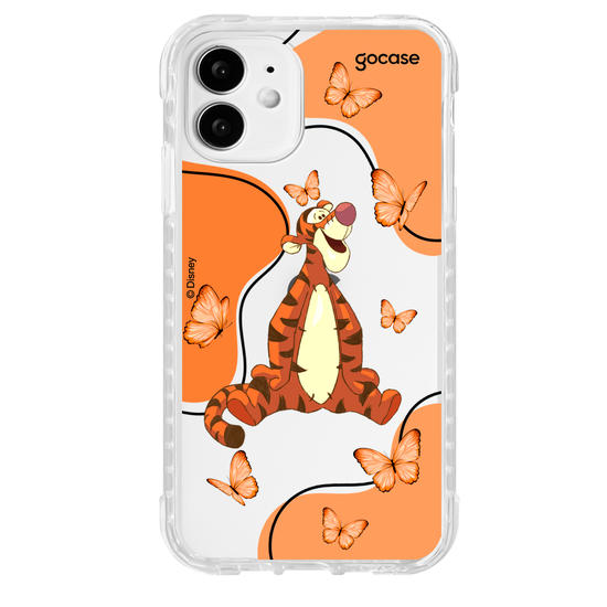 Capinha para celular Ursinho Pooh - Tigrão Butterfly