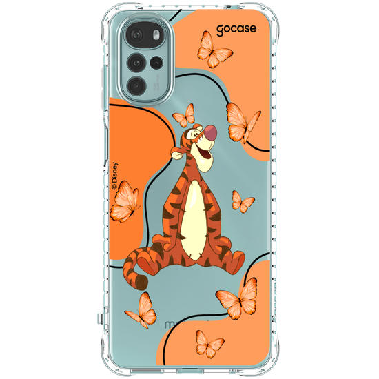 Capinha para celular Ursinho Pooh - Tigrão Butterfly