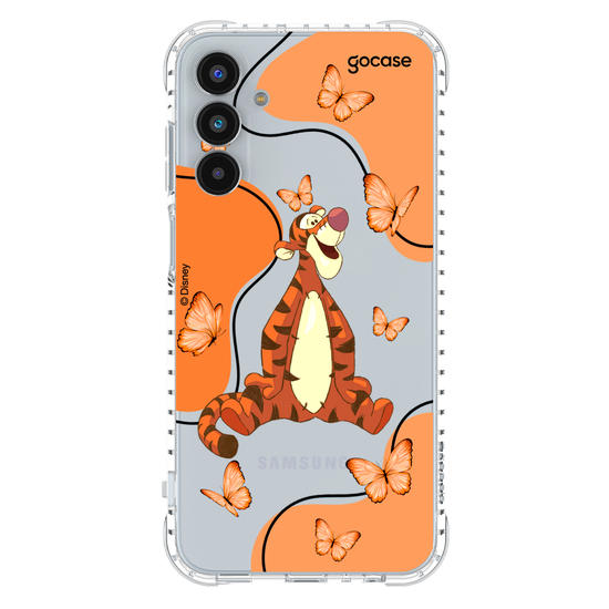 Capinha para celular Ursinho Pooh - Tigrão Butterfly