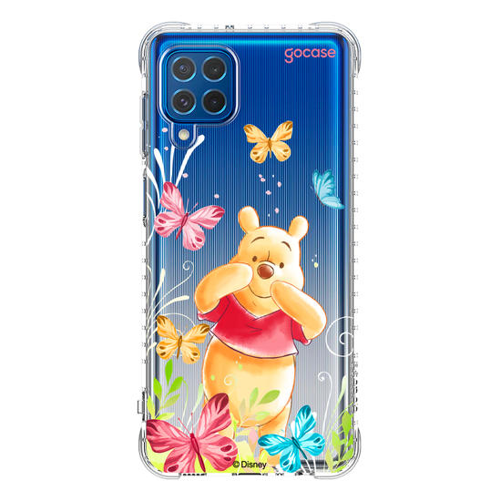 Ursinho Pooh - Borboletas com Aquarela