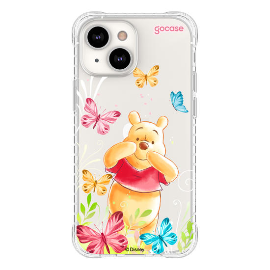 Ursinho Pooh - Borboletas com Aquarela