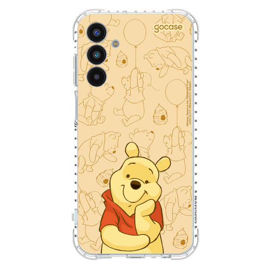 Capinha para celular Ursinho Pooh - Pooh Elegant Pattern