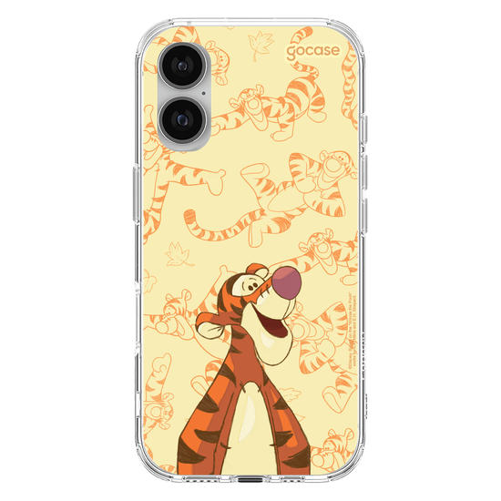 Capinha para celular Ursinho Pooh - Tigrão Elegant Pattern