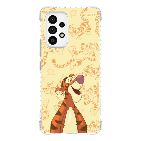 Capinha para celular Ursinho Pooh - Tigrão Elegant Pattern