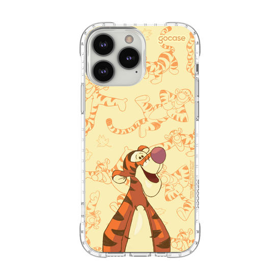 Capinha para celular Ursinho Pooh - Tigrão Elegant Pattern