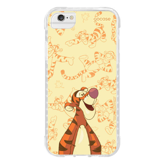 Capinha para celular Ursinho Pooh - Tigrão Elegant Pattern