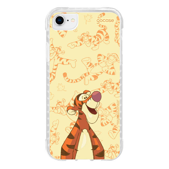 Capinha para celular Ursinho Pooh - Tigrão Elegant Pattern
