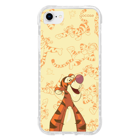 Capinha para celular Ursinho Pooh - Tigrão Elegant Pattern