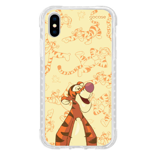 Capinha para celular Ursinho Pooh - Tigrão Elegant Pattern