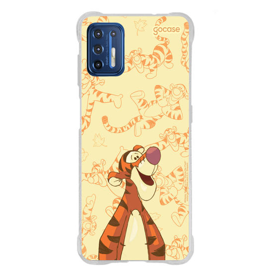 Capinha para celular Ursinho Pooh - Tigrão Elegant Pattern