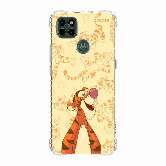 Capinha para celular Ursinho Pooh - Tigrão Elegant Pattern