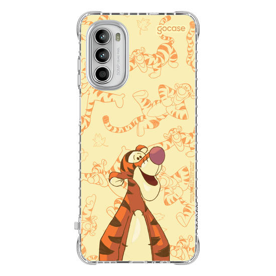 Capinha para celular Ursinho Pooh - Tigrão Elegant Pattern