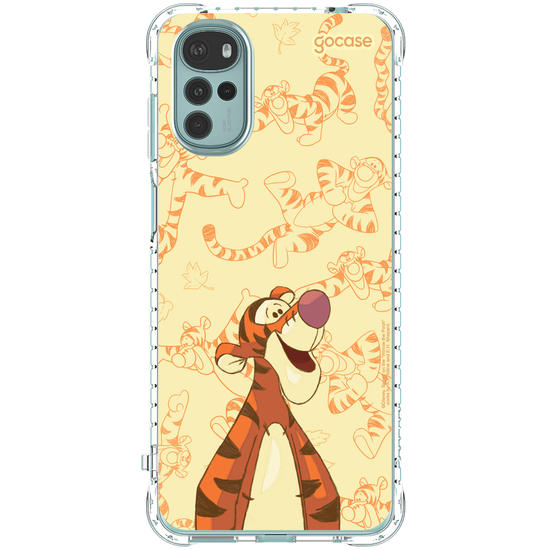 Capinha para celular Ursinho Pooh - Tigrão Elegant Pattern