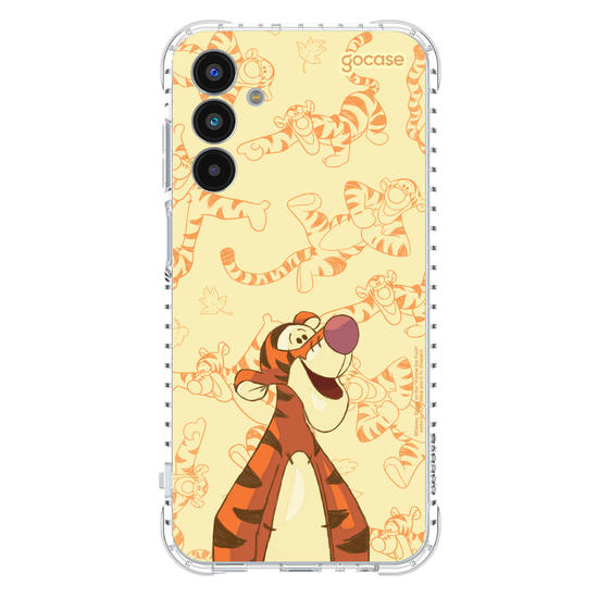 Capinha para celular Ursinho Pooh - Tigrão Elegant Pattern